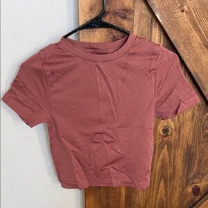 a new day Women's Dusty Rose Short Sleeve Tee